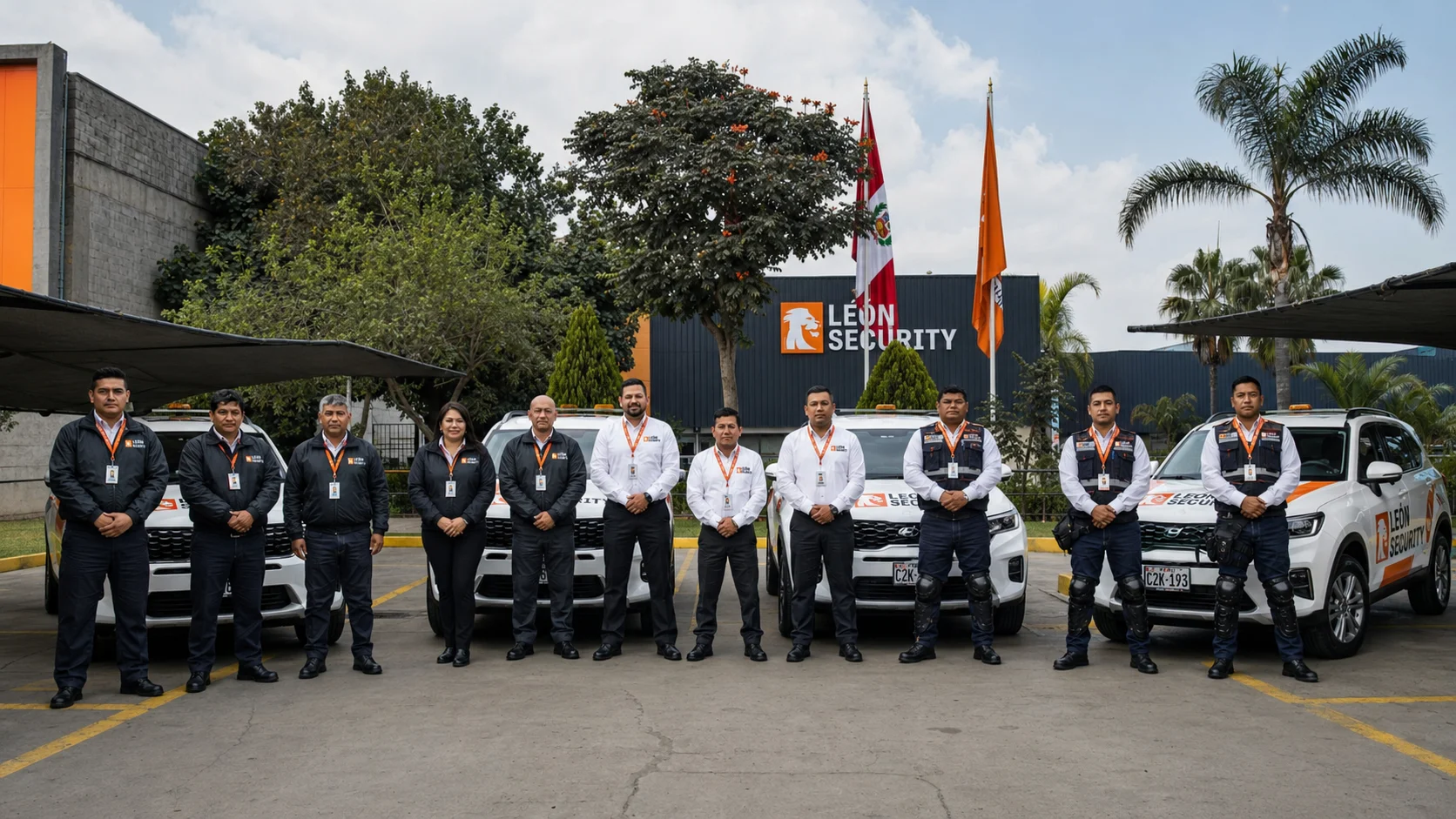 Equipo León Security — operaciones en campo